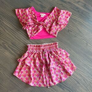 LoveShackFancy Pink Floral Set